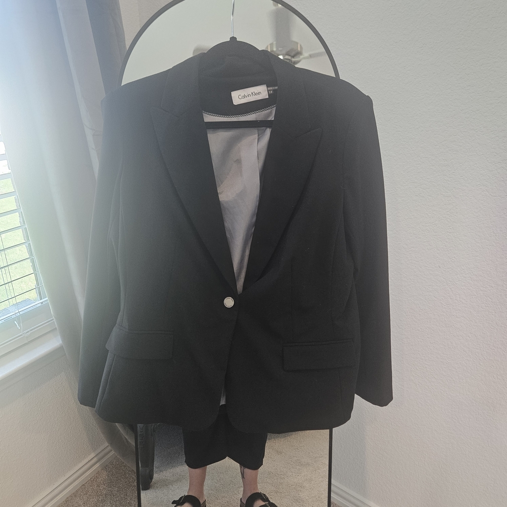 Calvin Klein Women's Black Blazer